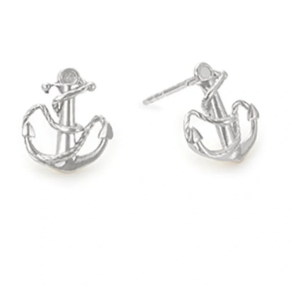 Alex and Ani Jewelry - ALEX AND ANI Anchor Stud Earrings